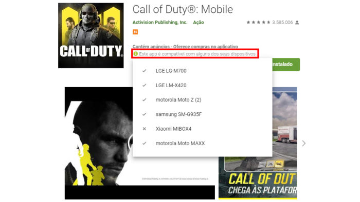 Activision / Call of Duty Mobile / requisitos mínimos Call of Duty Mobile