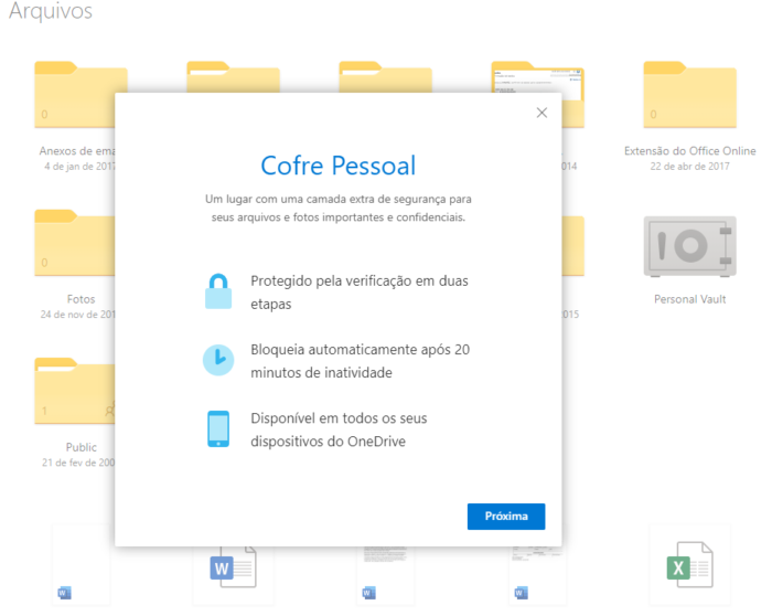 Microsoft Cofre Pessoal