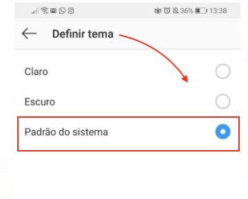 Google chrome apareceu com tema escuro do nada, não é confortavel