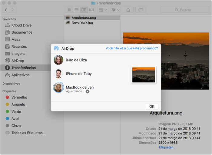 can you airdrop from mac to iphone