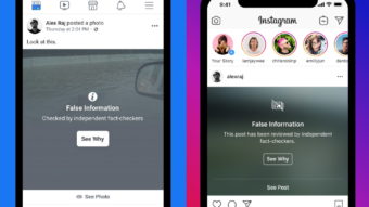 Facebook e Instagram vão sinalizar notícias falsas em posts e Stories