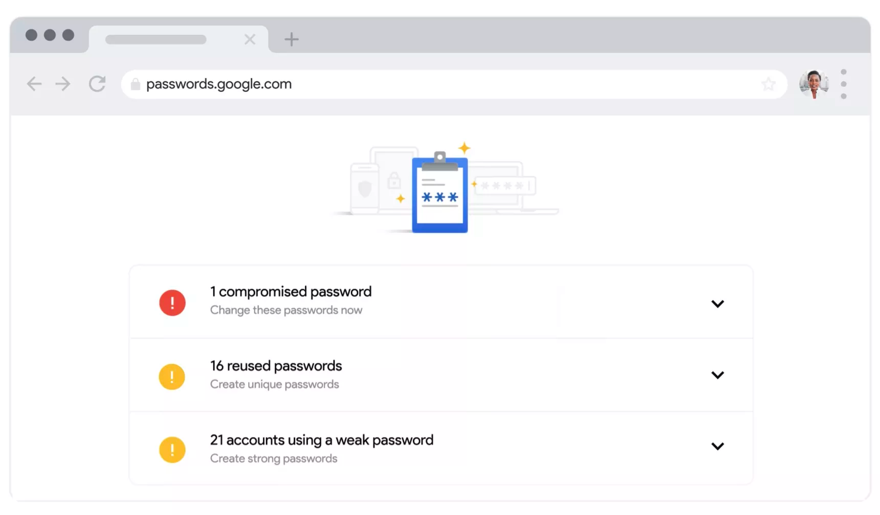 Google Password Checkup avisa quando sua senha vazar