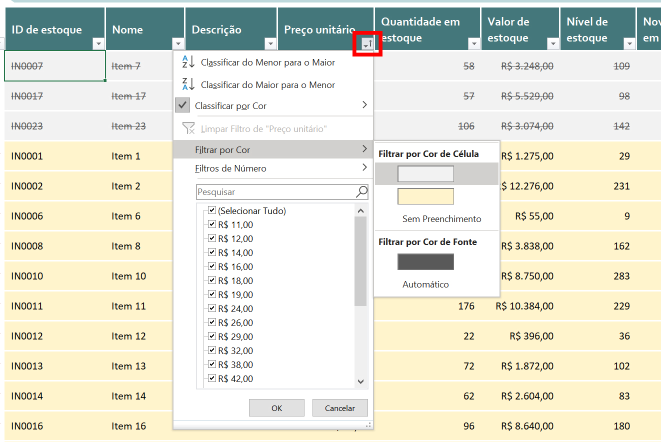 Como Criar Um Filtro No Excel Aplicativos E Software Tecnoblog