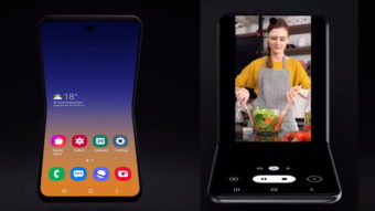 Samsung confirma que lançará celular flip com tela dobrável