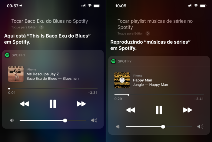 Spotify + Siri