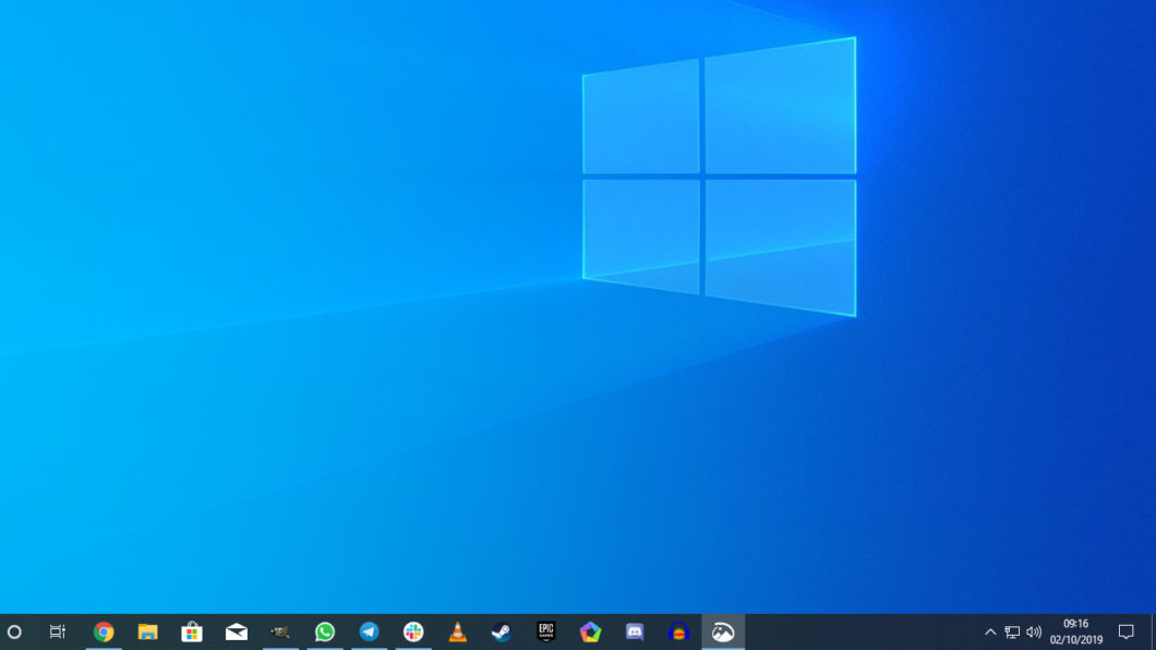 Microsoft / Windows 10 / barra de tarefas