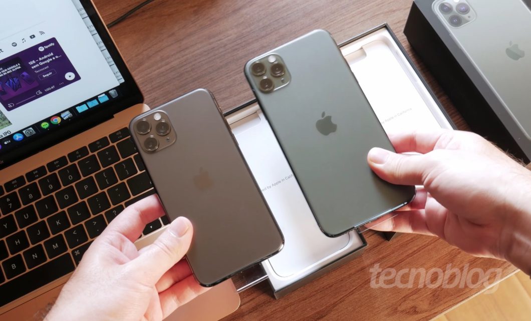 Apple iPhone 11 Pro e 11 Pro Max (imagem: Paulo Higa/Tecnoblog)