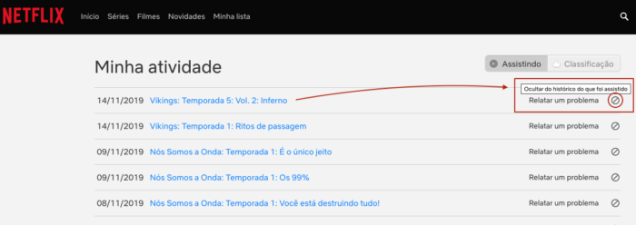 Como tirar filmes e séries do Continue Assistindo da NetflixComo tirar filmes e séries do Continue Assistindo da Netflix