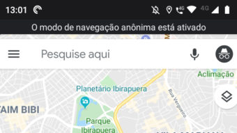 Google Maps libera modo anônimo no app para Android