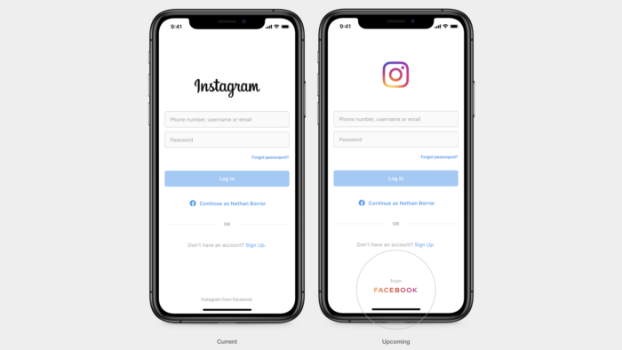 Facebook tem novo logotipo que aparecerá no Instagram e WhatsApp
