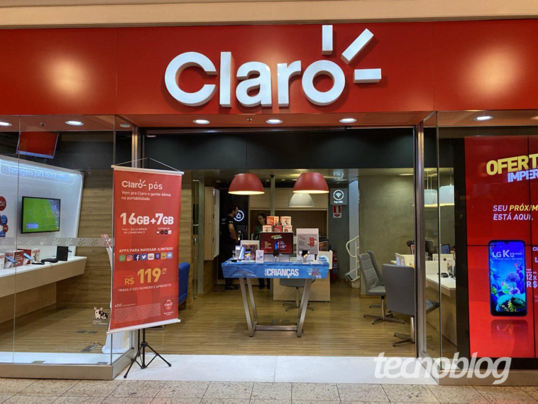 Claro inclui franquia exclusiva para  em plano pré-pago