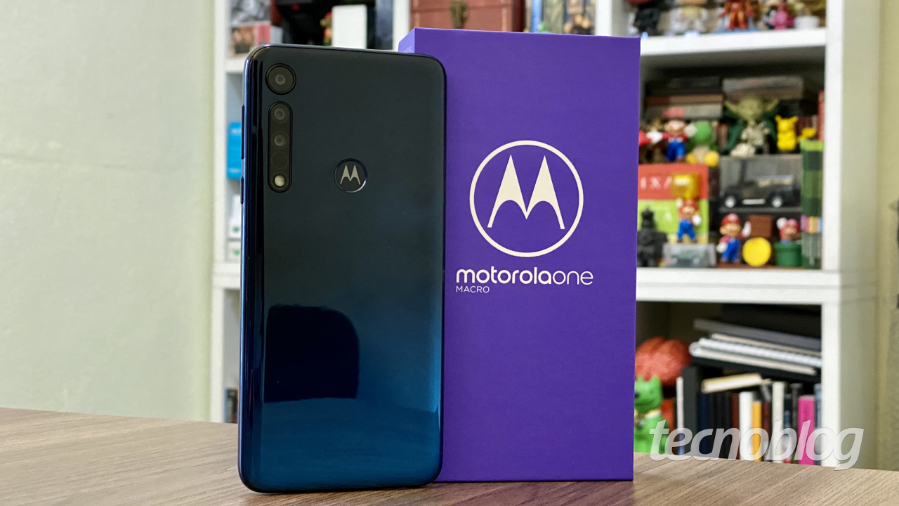 Motorola One Macro: miopia, astigmatismo e boa autonomia