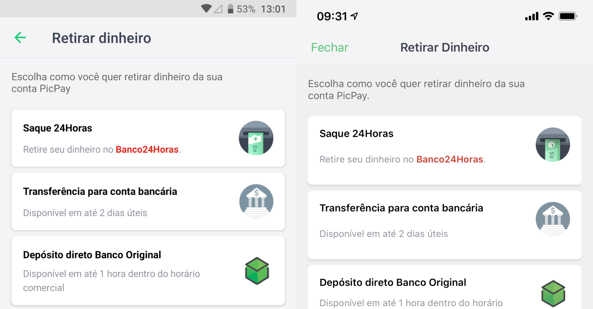 Picpay Permite Fazer Saque Gr Tis Em Caixas Do Banco Horas Tecnoblog