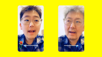 Snapchat lança filtro “máquina do tempo” que mostra você mais novo e mais velho