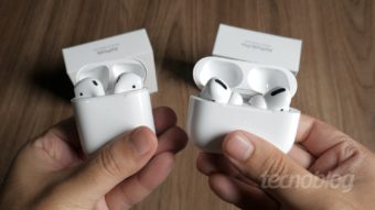 Apple ajusta recarga dos AirPods para bateria durar mais
