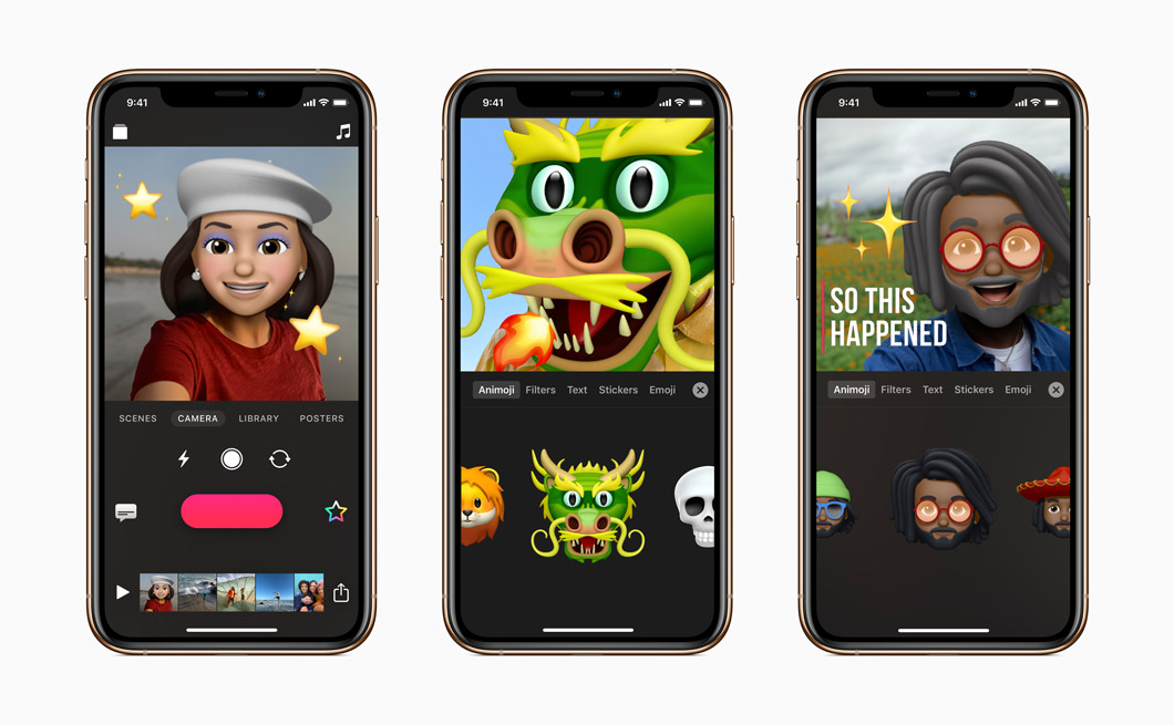 Apple permite criar vídeos com Memoji e Animoji no app Clips