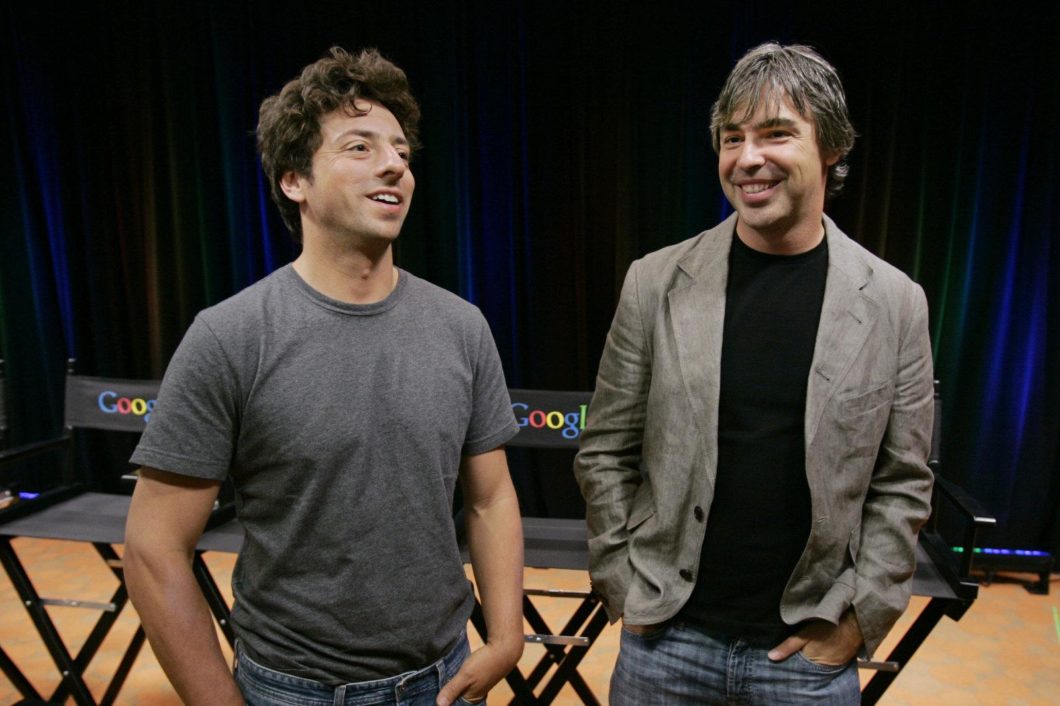 Larry Page e Sergey Brin (AP Photo/Paul Sakuma)