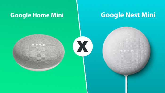 Google Home Mini vs Nest mini
