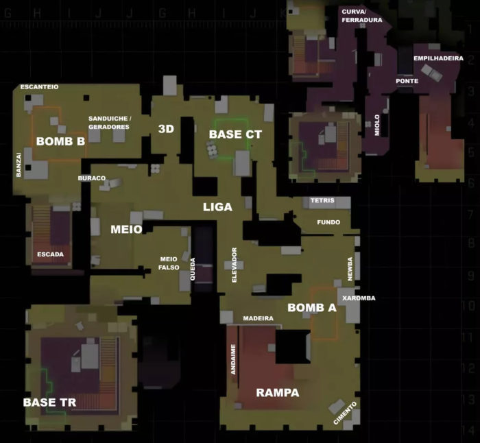 As jogadas que ficaram marcadas em mapas do Counter-Strike