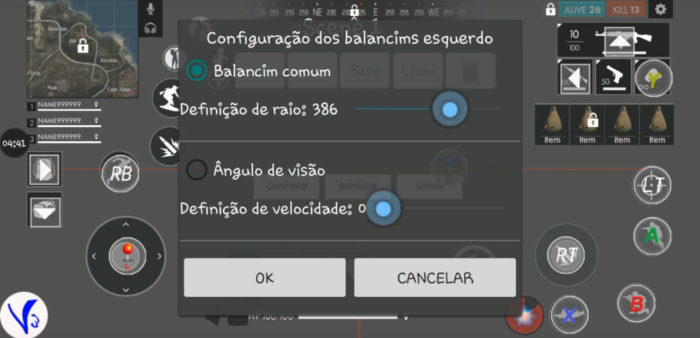 Manete Controle Android Ios Jogo Celular Freefire Futebol