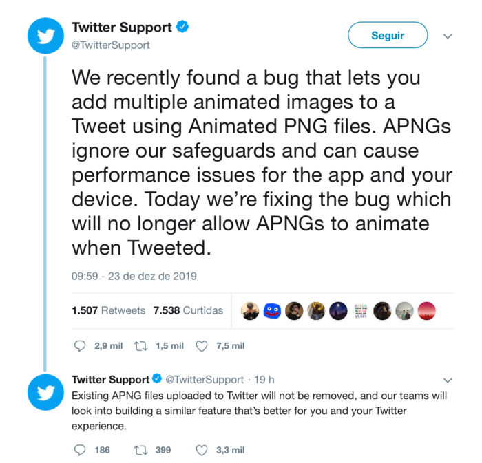 Twitter bloqueia PNGs animados por risco de convuls es   Tecnoblog - 38