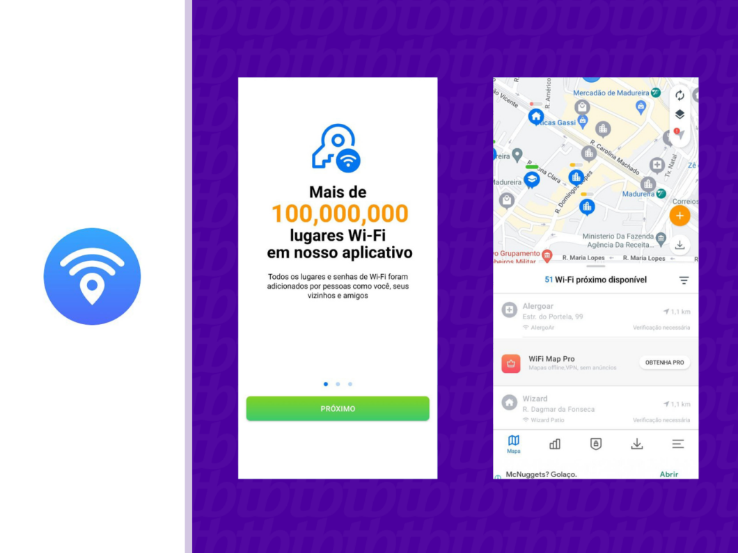 Imagem celular com WiFi Maps - 4 apps para descobrir senhas de Wi-Fi públicas