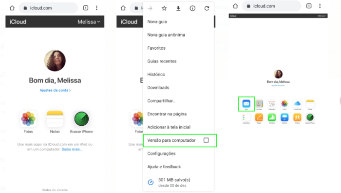 Como acessar o e-mail do iCloud via Android - Pulo do Gato