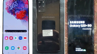 Samsung Galaxy S20+ tem suas primeiras fotos vazadas
