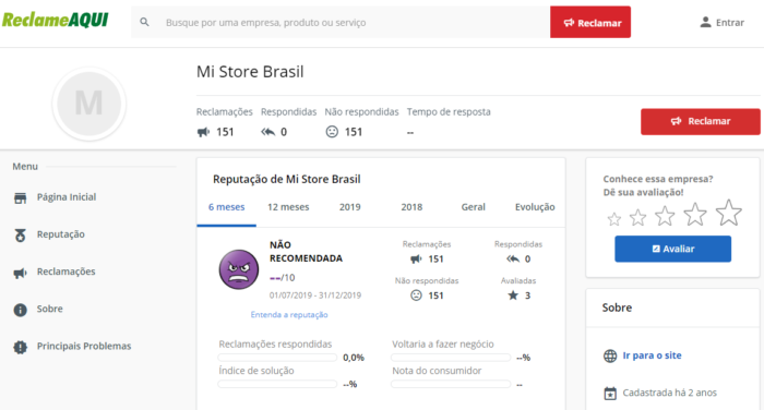 Brands Store Brasil - Reclame Aqui