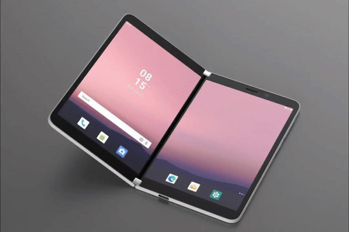 Microsoft Surface Duo é visto em público pela primeira vez
