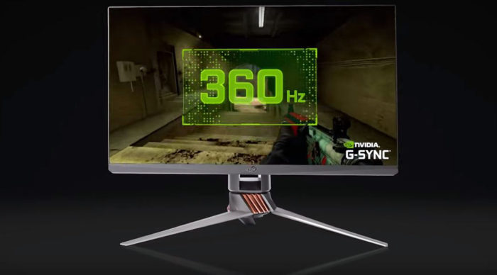 Asus anuncia primeiro monitor gamer de 360 Hz com Nvidia G-Sync