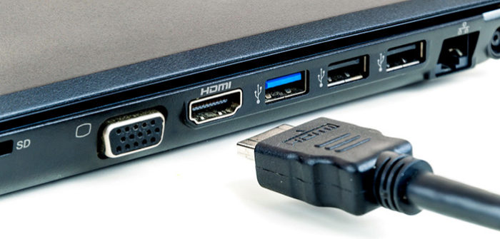 Notebook e porta HDMI / como conectar notebook na tv com cabo vga