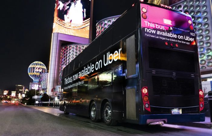 Ônibus - Uber - Las Vegas