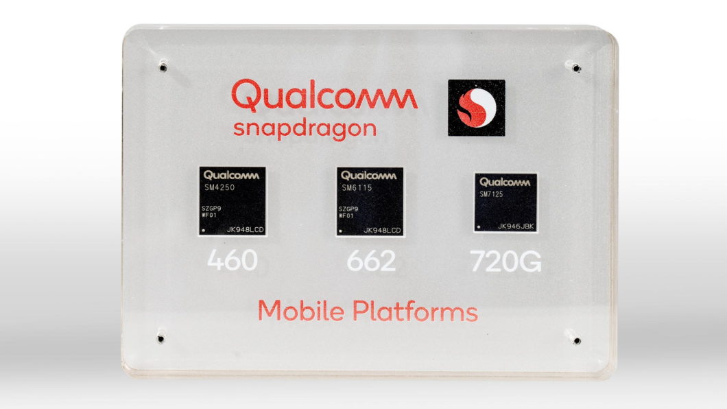 Qualcomm Snapdragon 720G 662 e 460