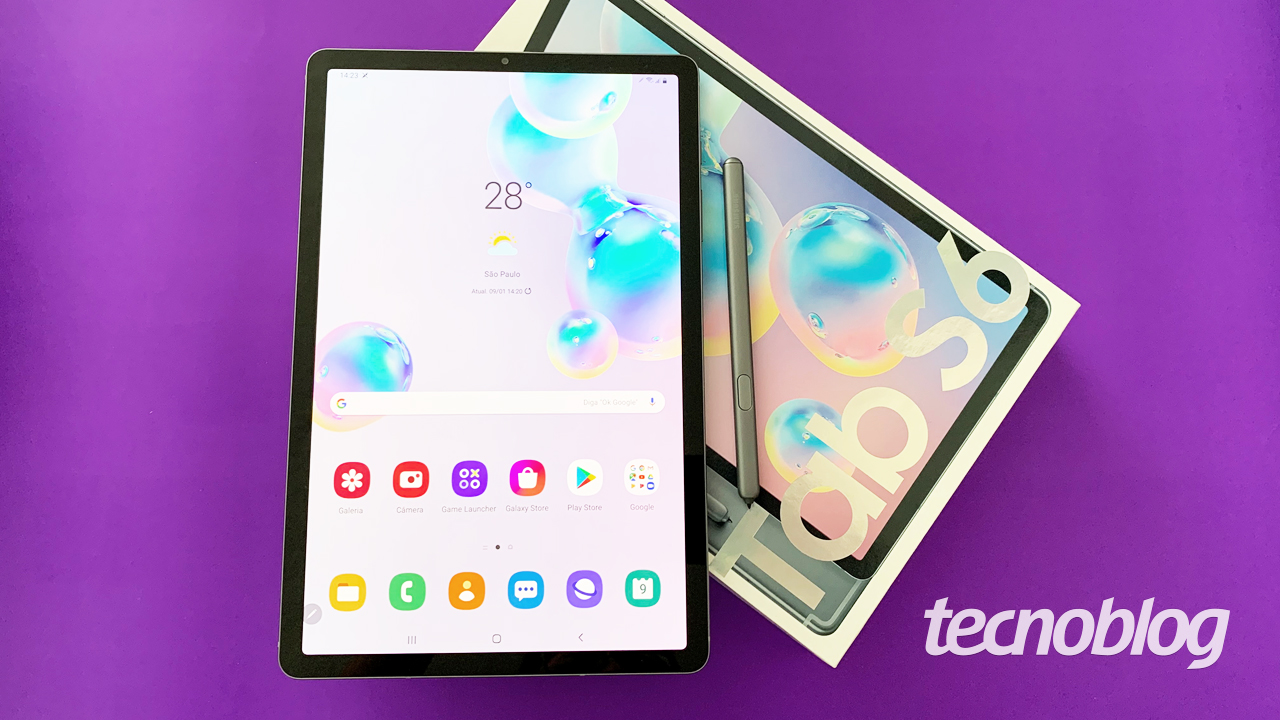 O MELHOR TABLET GRANDE BOM E BARATO DE 2022 GALAXY TAB A7 10 POLEGADAS 