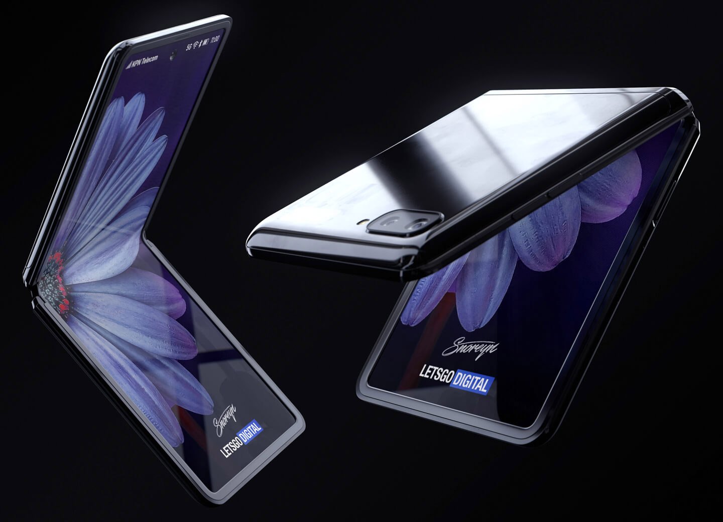 Galaxy Z Flip: celular dobrável da Samsung aparece em vídeo vazado