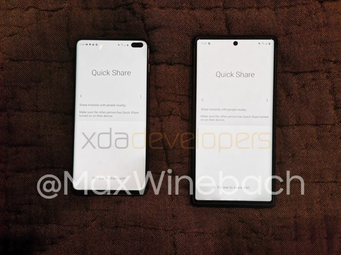 Quick Share (foto: XDA Developers)