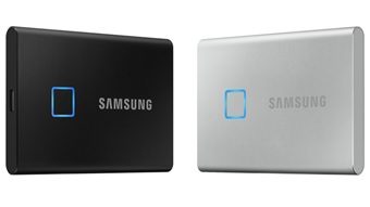 Samsung T7 Touch é um SSD portátil com leitor de impressão digital
