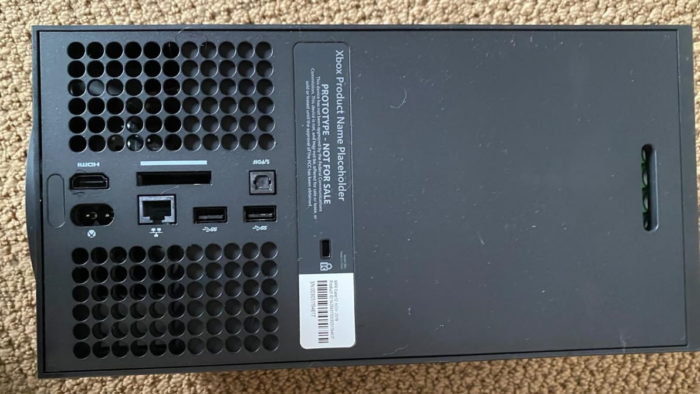 Xbox Series X - protótipo vazado