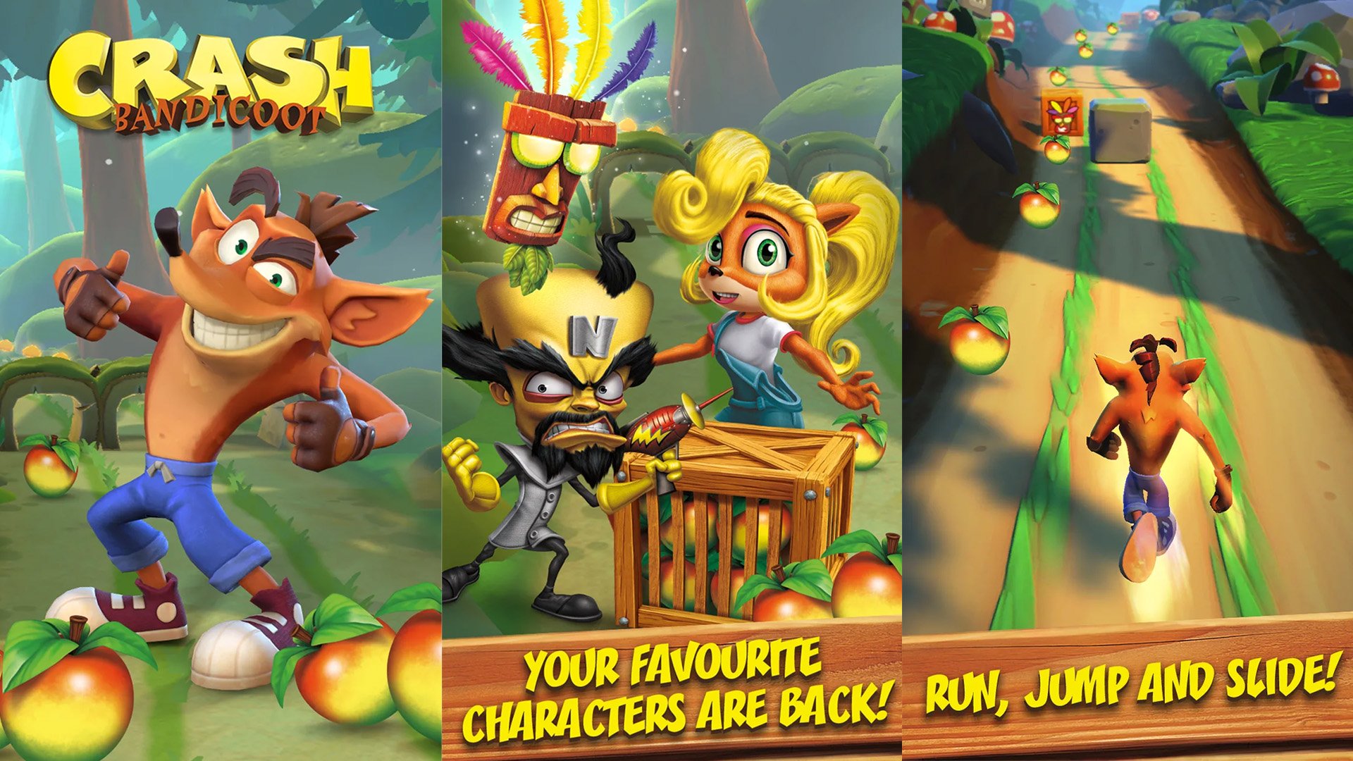 Prévia  Nos celulares, King quer lançar jogo mais autêntico de Crash  Bandicoot - Canaltech