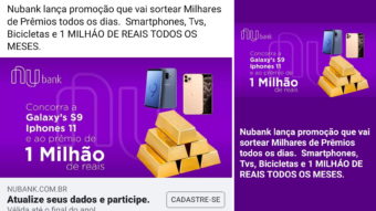 Nubank: golpes para roubar dados se espalham pelo Instagram e Facebook