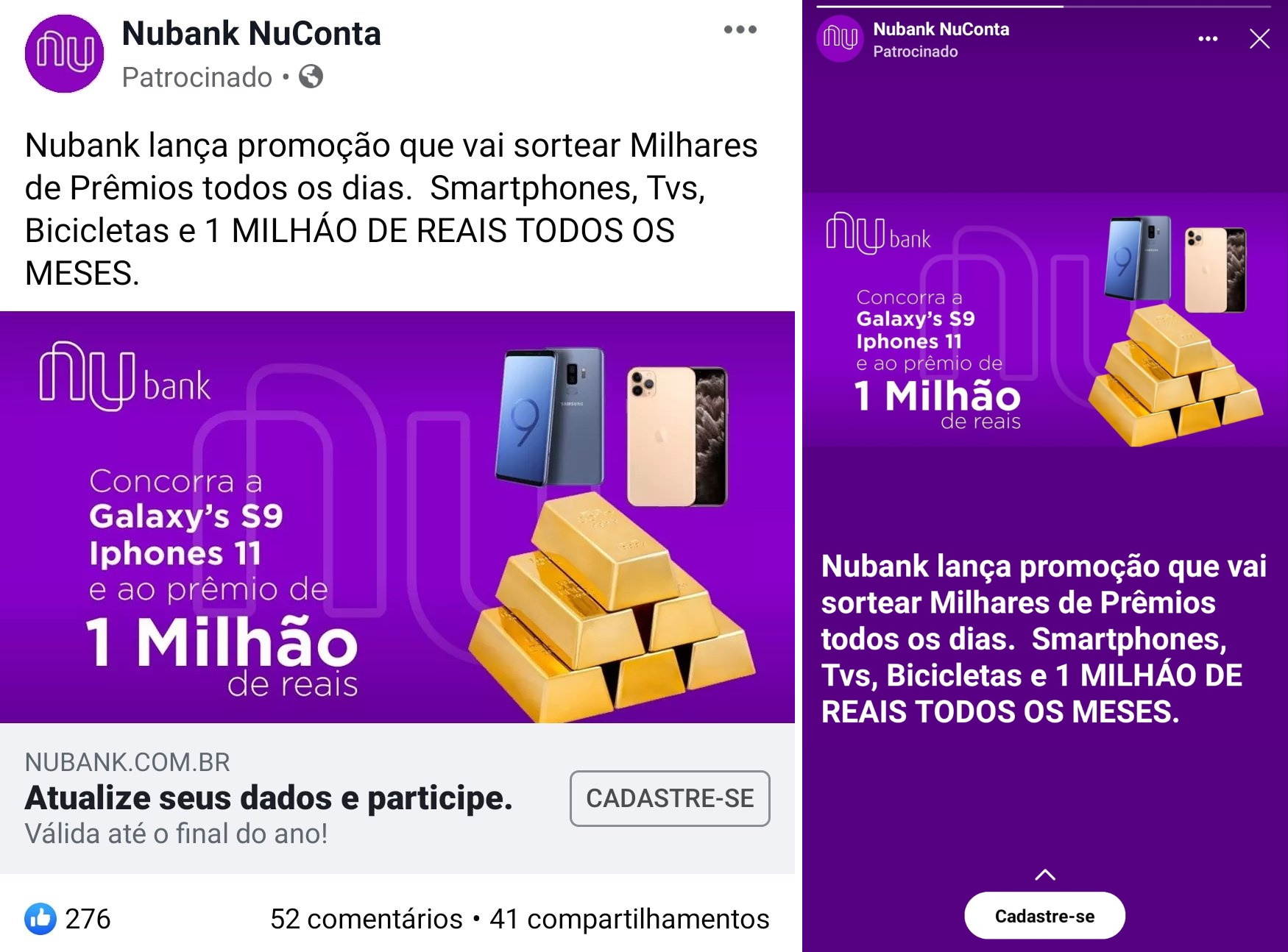 Como fazer recarga de celular pelo Nubank (NuConta)