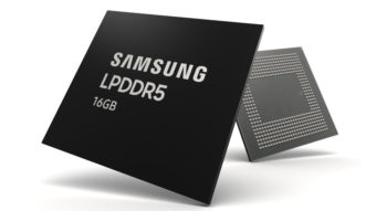Samsung começa a produzir memórias LPDDR5 de 16 GB para smartphones