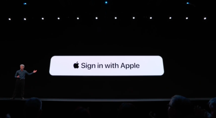 Como funciona o Sign in with Apple