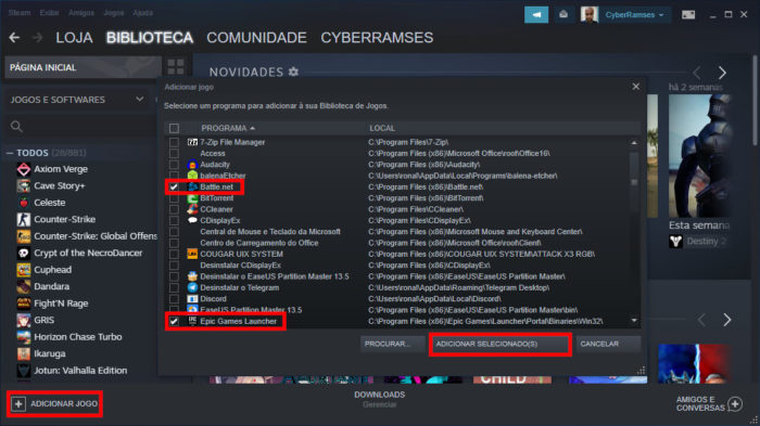 Lista de Jogos Grátis (Steam, Epic Games, Uplay, Origin e mais)