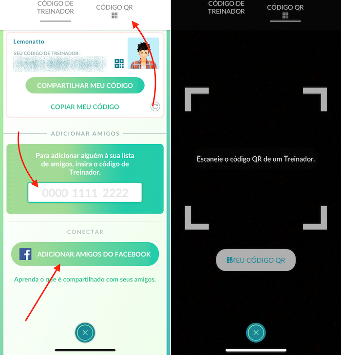 Como visualizar seu Progresso & Perfil do Treinador — Pokémon GO