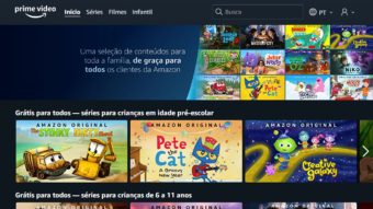 Amazon Prime Video oferece séries infantis grátis no Brasil