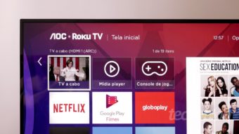 AOC S5195: a estreia do Roku TV no Brasil