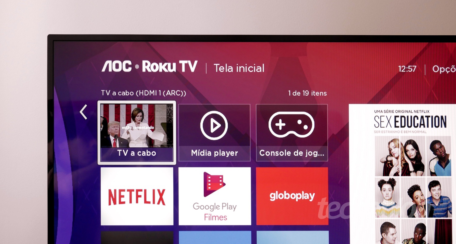 TV AOC Roku Como Baixar Aplicativos Tv Aoc Smart 