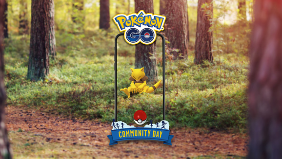 Abra é escolhido para dia da comunidade de Pokémon Go em março de 2020